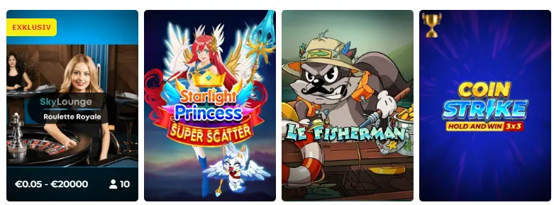 Jeux Disponibles sur LUCKY31 CASINO