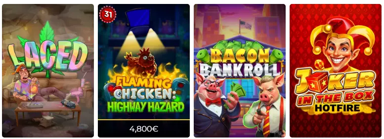 Machines à sous sur LUCKY31 CASINO