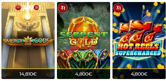 Gestionnaire de Compte Personnel LUCKY31 CASINO